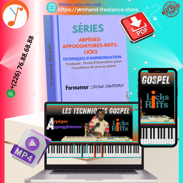 Module-Arpèges-Appog Série “Arpèges-Appoggiatures-Riffs-Licks”