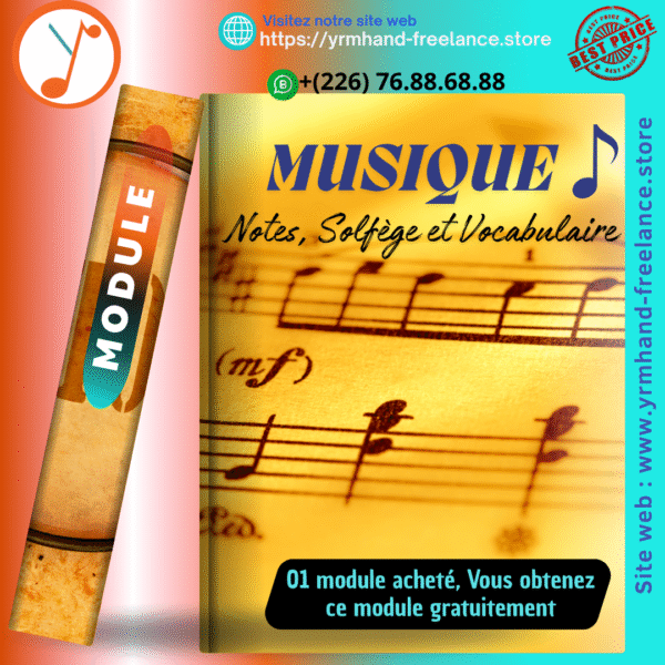 Musique : Notes, Solfège et Vocabulaire