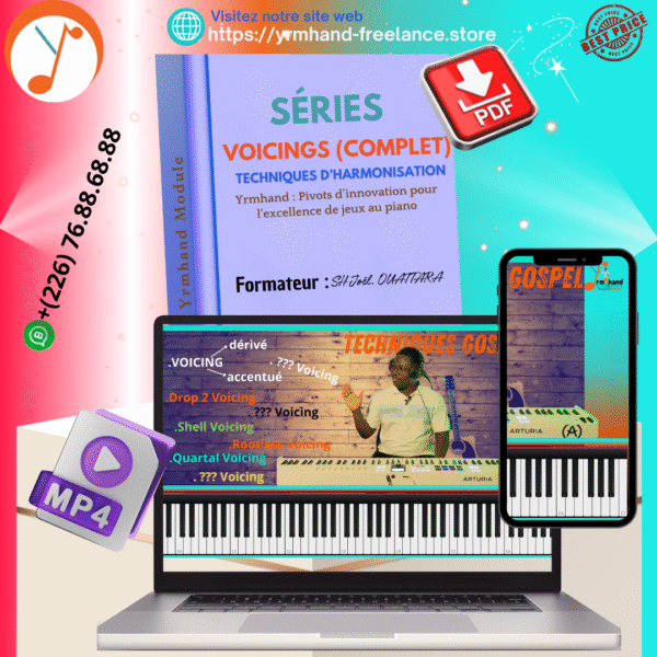 Module-SERIES VOICINGS Serie des voicing au piano